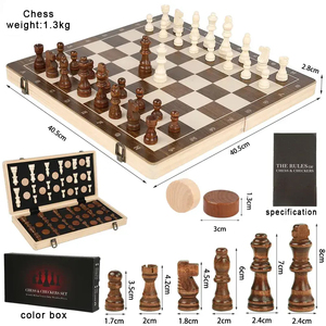 2 trong <span class=keywords><strong>1</strong></span> từ cờ vua thiết lập & cờ Board Game 15 "bằng gỗ gấp bàn cờ với 2 thêm nữ hoàng du lịch xách tay cờ <span class=keywords><strong>Set</strong></span> - Product Image 4