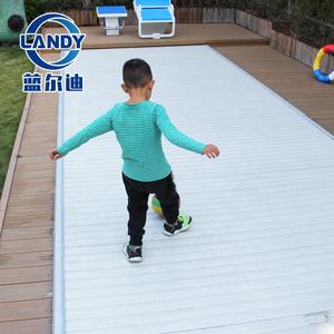 Couverture de piscine automatique en aluminium PC, imperméable, protection UV, écologique, durable, pour les enfants, piscines hors sol - Product Image 3