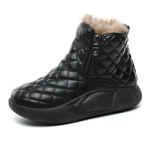 Zy5899 2023 חדשות חורף חדשות נעלי שלג חורף קטיפה סגירה שטוחה עבה הבלעדית מוגברת מגפונים כותנה חמים - Product Image 1
