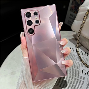 เคสโทรศัพท์ลายเพชร 3 มิติ หรูหรา ป้องกันแรงกระแทก สัมผัสนุ่ม สำหรับ Samsung Galaxy S25 S22 S23 S24 Ultra S23FE A14 A24 - Product Image 6