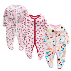 Ropa para Bebés al por Mayor, Ropa de Algodón, Mono de Invierno para Bebé, Pijama de Manga Larga para Recién Nacido - Product Image 5