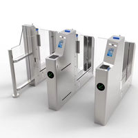 Tourniquets de sécurité aéroportuaires personnalisés en usine avec reconnaissance faciale et portail pivotant intelligent