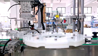 Machine d'emballage et de capsulage automatique à haute précision à tête unique