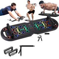 Équipement de musculation professionnel de haute qualité, portable, pliable, pour la salle de sport à domicile, planche pour abdominaux et pompes, exercices à domicile