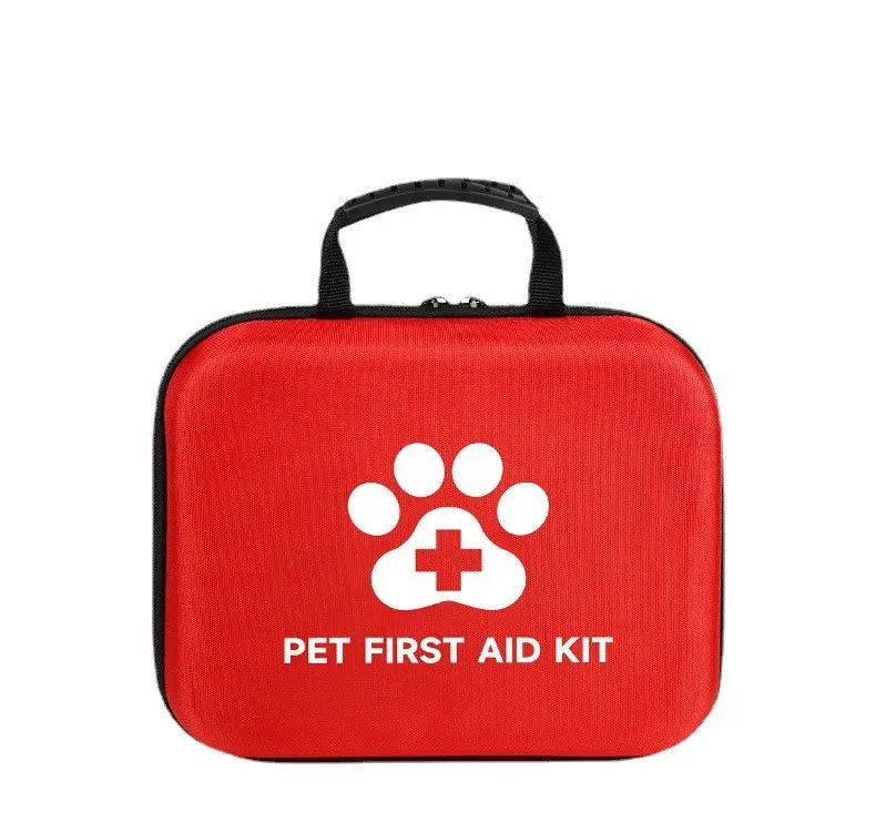 Firtime OEM Emergency Medical Supplies & Training Tecido Oxford portátil pet kit de primeiros socorros para cães