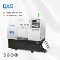 Haute précision Gang Type CNC tour simple broche automatique avec 220V nouvel état horizontal et incliné lit prix compétitif