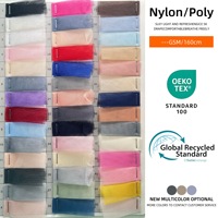 Tissu en maille de nylon 100% blanc, respirant et léger, 20 g/m², pour robes de soirée et robes à paillettes, tissu en tulle, tissu en dentelle
