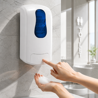 Distributeur de savon mural commercial de 1000 ml pour usage en magasin, toilettes et hôtel - Vente en gros fabricant
