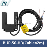 Capteur de nivellement d'ascenseur BUP-50-HD, interrupteur photoélectrique en U, pièces de porte d'ascenseur, garantie 1 an