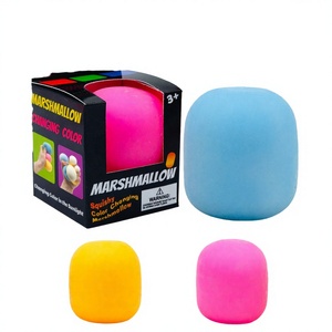 Promotional Slow <b>Rebound</b> Squeeze Sensory Toys Glowing Relief Squishy Fidget Glitter Ice Cubes Rubber Decompressed Funny Kids - Product Image 2