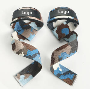 Wholesale New Trends Weightlifting <strong>Straps</strong> Lifting <strong>Straps</strong> With Non-Slip Silicone Lifting Wrist <strong>Straps</strong> for Weightlifting - Product Image 5