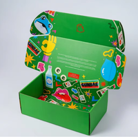 Boîtes d'emballage en carton ondulé pliables et résistantes, personnalisées avec logo, pour cadeaux, chaussures, vêtements, jouets, expédition