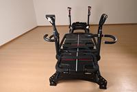 Appareil de Pilates multifonctionnel Supermodel pour l'entraînement du tronc, le remodelage corporel et le yoga, avec cadre en aluminium pour studio et salle de sport à domicile