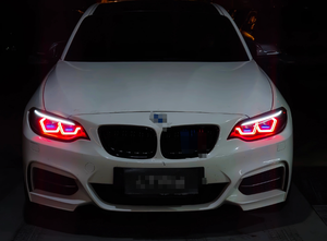 Personnalisation personnalisée de rénovation pour <span class=keywords><strong>BMW</strong></span> <span class=keywords><strong>Série</strong></span> <span class=keywords><strong>2</strong></span> F22 F87 225i <span class=keywords><strong>230i</strong></span> 235i 240i OSS phare Sensation granulaire avancée - Product Image 4