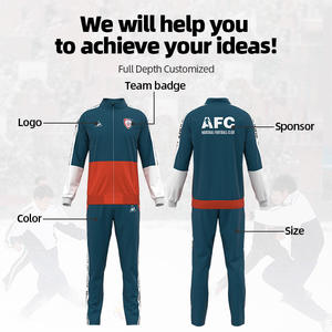 Squadra di tuta da calcio personalizzata <span class=keywords><strong>serie</strong></span> giacca da calcio comoda - Product Image 5