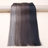 Extensions de cheveux européens Remy de haute qualité, neuves, tissées à la main, pouvant être coupées, pour un volume exceptionnel
