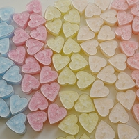 Duftende kleine handgemachte Valentinstagsgeschenke Teelichter Aromatische Kerzen Herzförmige Aromatherapie-Teelichter Duftkerze