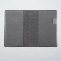 Carnet de notes A5 en similicuir PU souple et personnalisé, carnet noir à couverture souple pour planificateur et Journal intime, carnet de notes A5 à grille pointillée