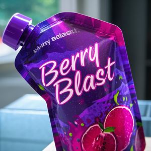 Pochette à bec flexible avec bouchon inviolable Production rapide pour <span class=keywords><strong>jus</strong></span> pressés à <span class=keywords><strong>froid</strong></span> Vodka Eau minérale Bière Champagne - Product Image 1