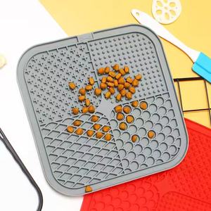Silicone Anti-soffocamento cucciolo di <span class=keywords><strong>cane</strong></span> gatto Lick ciotola eco-friendly lento alimentazione Lick Mat facile da pulire per Pet Food - Product Image 3