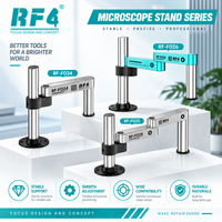 Support de microscope professionnel RF4 FO24/FO25/FO26, stable et rotatif à 360° °   Structure en alliage T-Rex réglable, compatible avec la plupart des microscopes