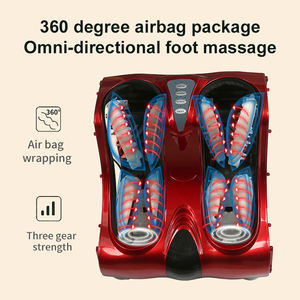 Mejor venta última máquina de compresión de aire pierna masajeador terapia vibrador pie masajeador con calefacción - Product Image 3