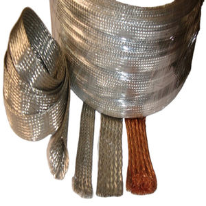 Manchons tressés en cuivre Bande de caoutchouc tressé en cuivre - Product Image 1