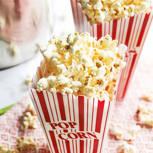 Wholesale Printed Color Disposable Theater Party <b>Snack</b> Package Food Grade Kraft Paper Popcorn Bucket <b>Box</b> Container - Product Image 3