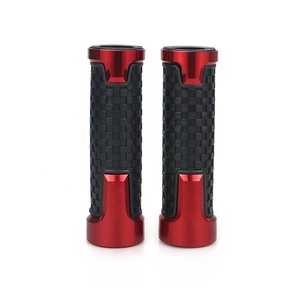 Moto 22mm CNC alluminio gomma Gel maniglia Bar Grip manopole per <span class=keywords><strong>Vespa</strong></span> Scooter LT LX GT GTS <span class=keywords><strong>GTV</strong></span> 300 <span class=keywords><strong>250</strong></span> 125 Sprint 200 - Product Image 5