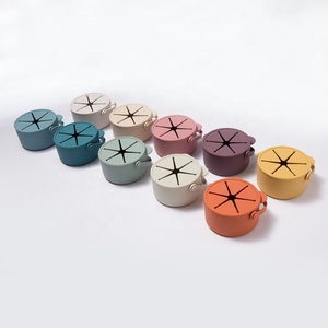 Tazón de Silicona Portátil Personalizado para Niños Pequeños con Asa, Antiderrames, Apto para Alimentos, Vaso para Comer y Beber para Bebés, con Diseño Impreso - Product Image 3