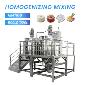 Yeto thép không gỉ dầu gội chất tẩy rửa sưởi ấm trộn Máy mỹ phẩm cắt cao homogehnizer kem lotion nhũ hóa Mixer - Product Image 2