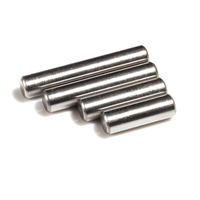 Goupilles cylindriques pleines en acier inoxydable 304 de haute précision M1.5 à M20, tailles assorties, pour alignement et fixation de machines