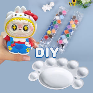 Набор для рисования с 3 кисточками, 12 цветов - Product Image 2