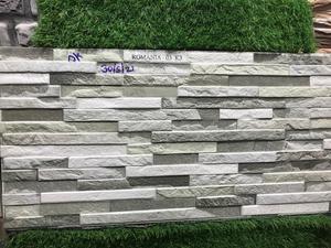 แผ่นไม้วีเนียร์กระเบื้องผนังด้านนอกแบบเรียงซ้อนกันสีเงินสีเทาคุณภาพสูงจากโรงงาน - Product Image 3