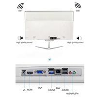 Meilleures ventes Ordinateur de bureau 24 pouces Tout-en-un PC 1920*1080 FHD Core I5 PC moins cher