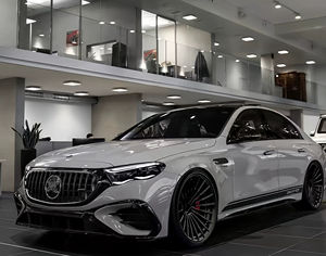 Kit de carrosserie Style E53 pour <span class=keywords><strong>mercedes</strong></span>-benz classe E E260 E300 W214 mise à niveau E53 AMG Kit de carrosserie calandre de pare-chocs avant diffuseur de pare-chocs arrière - Product Image 3