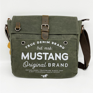 Sac de taille en toile vintage pour hommes de vente chaude sac à bandoulière étanche avec style vestimentaire à la mode - Product Image 2