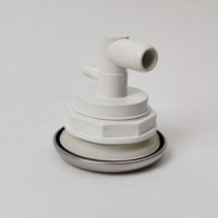 Jets de massage à remous modernes en acier inoxydable avec couvercle en SS304/ABS et corps en PVC pour baignoire à installation encastrée