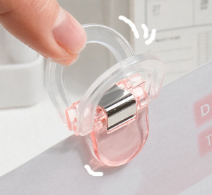 Hóa đơn tập tin ràng buộc clip, thư mục với sự xuất hiện cao và không có dấu vết ràng buộc, tay tài khoản Clip, snack niêm phong Clip - Product Image 4