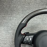 Volant en fibre de carbone pour Volkswagen High 7 Golf GTI Magotan CC Passat, avec apparence personnalisable et avancée