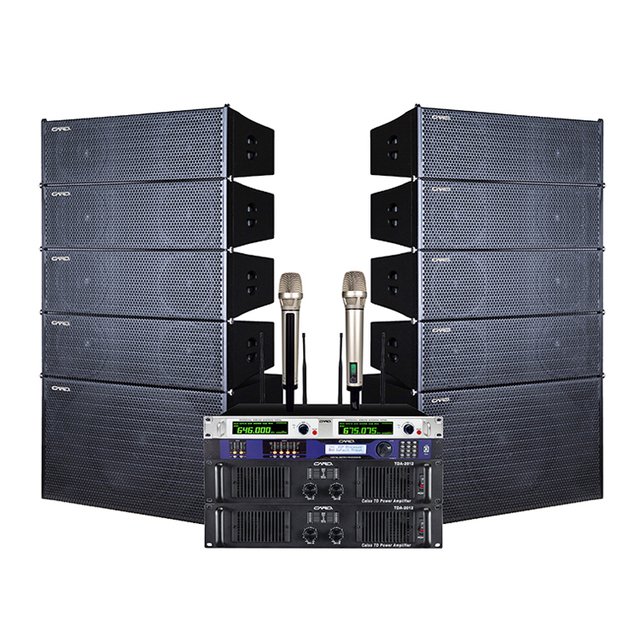 Factory Direct Sales Sound System Line Array Wooden Professional 10 Inch 18 Inch Speakers
