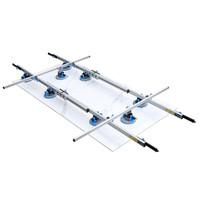 Raizi CarriX 1900/3600mm Sistema de Elevación y Transporte de Azulejos de Gran Formato de Grado Industrial, Compatible con el Elevador de Ventosas PRO