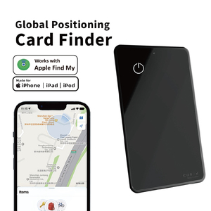 อุปกรณ์ติดตามตำแหน่งขนาดบางพิเศษ 2 มม. ได้รับการรับรองมาตรฐาน IOS MFi ป้องกันการสูญหาย ค้นหาตำแหน่ง แท็กติดตามอัจฉริยะ บัตร GPS ติดตามกระเป๋าเงิน - Product Image 2