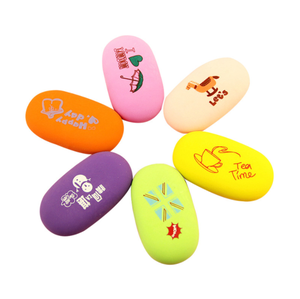 Soododo Thân Thiện Với Môi Văn Phòng Phẩm 3D Cao Su Tẩy Bút Chì Tẩy Hình Tùy Chỉnh Cao Su Hình Bầu Dục Tẩy - Product Image 1