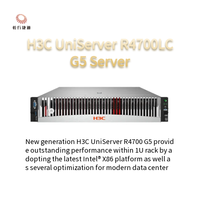Server Rak 1U 2-arah H3C UniServer R4700LC G5 yang Dirancang untuk Komputasi Cerdas untuk Pusat Data