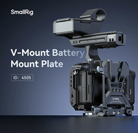 SmallRig 4505 Plaque de Fixation V-Mount pour Batterie en Alliage d'Aluminium Accessoires Photo/Vidéo