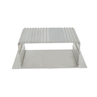 Boîtier en aluminium Boîtier d'instruments électroniques Boîtier pour rail Din Boîtier pour PCB