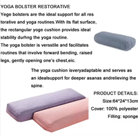 Coussins de yoga pliables portables AKTIV en gros avec rembourrage en éponge, coton, polyester et biologique