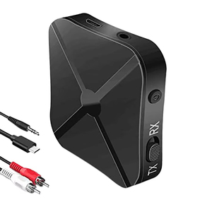 Adaptateur émetteur-récepteur BT 5.0 2 en 1, prise audio 3,5 mm, <span class=keywords><strong>convertisseur</strong></span> sans fil TX RX BT, prend en charge la connexion de 2 appareils - Product Image 1