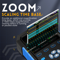 FNIRSI DPOX180H 2 in 1 Handheld Digital Oscilloscope 180MHz 500MS/s Dual Channel DDS Signal Generator 50000wfms/s